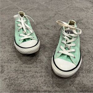 Converse Chuck Taylor All Stars LowTop SeaFoam Green Juniors 3